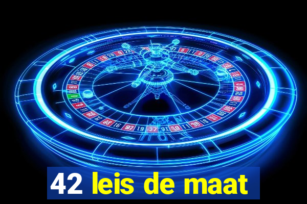 42 leis de maat